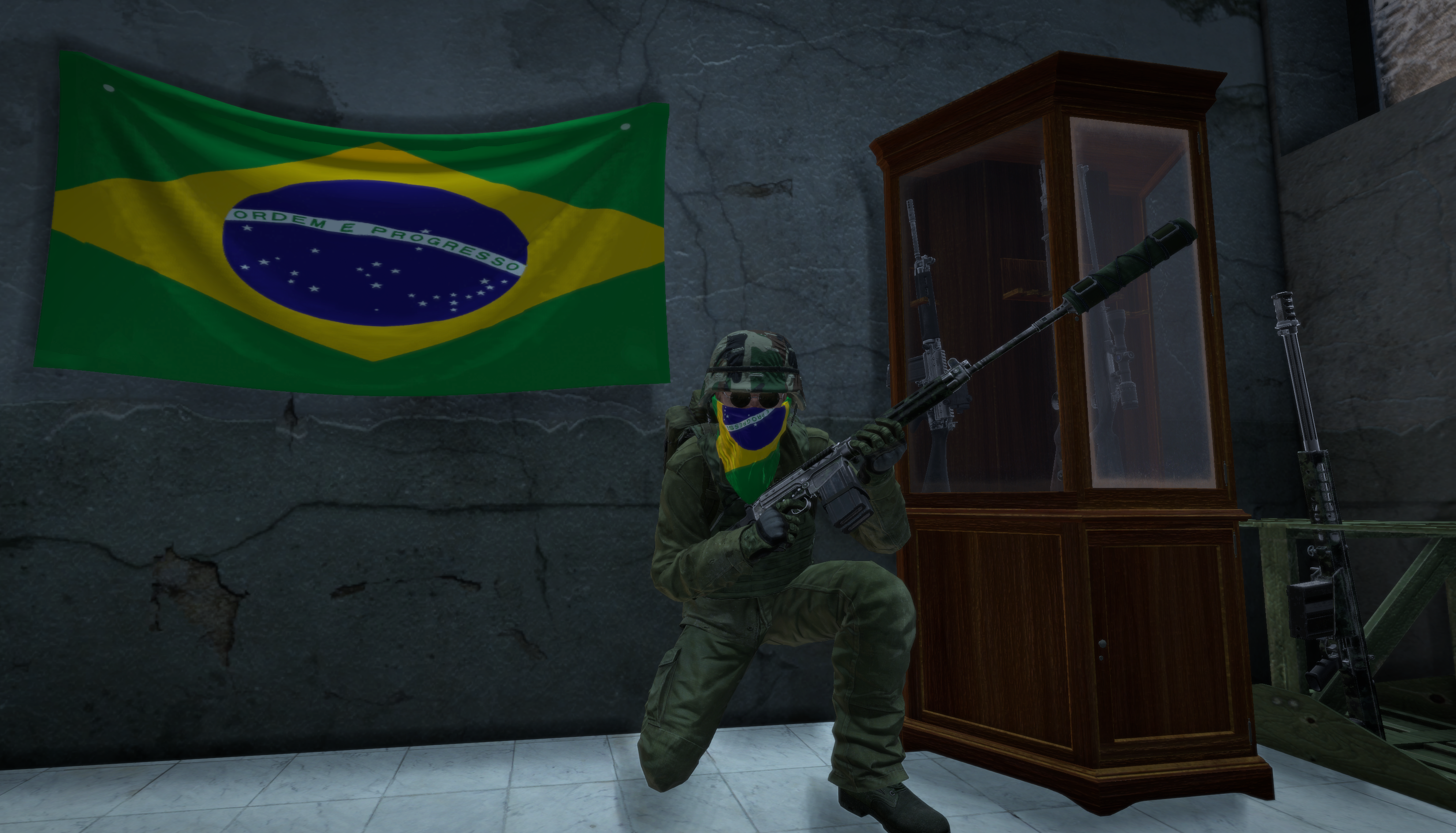Flag Hanging Screenshot