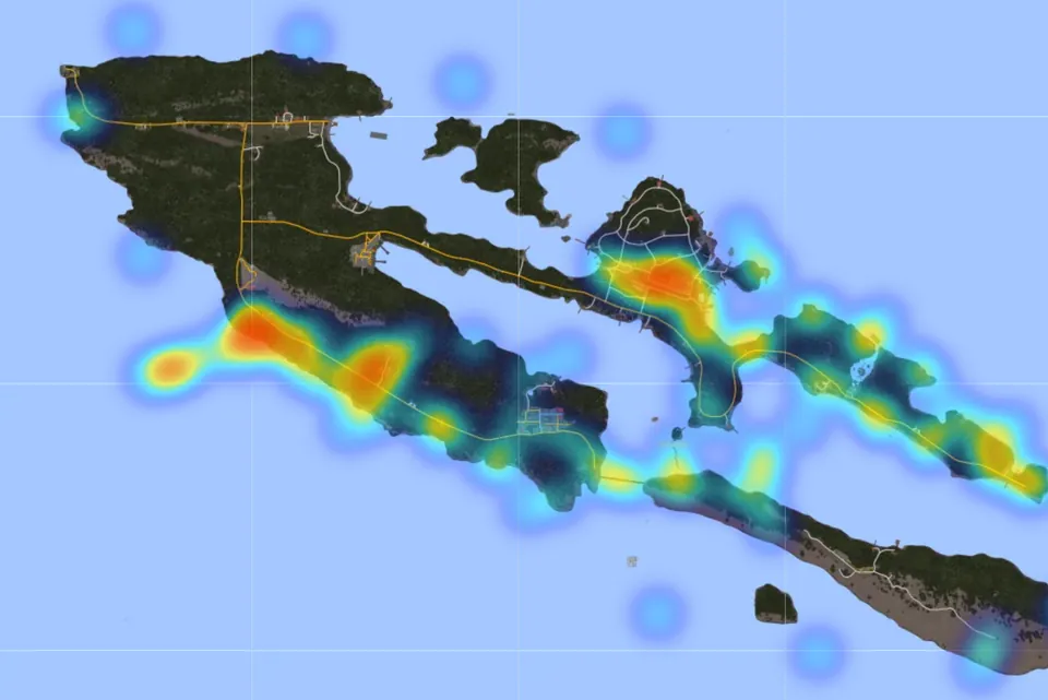 Personal Activity Heatmap Screenshot 3