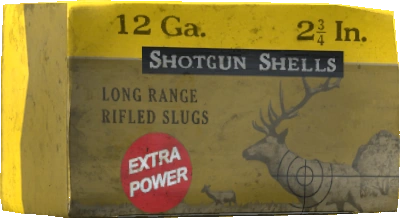 Boxed 12ga Rifled Slugs