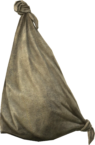 Burlap Courier Bag