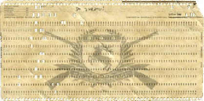 Punched Card