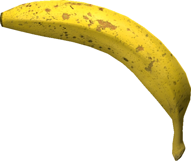 Plastic banana